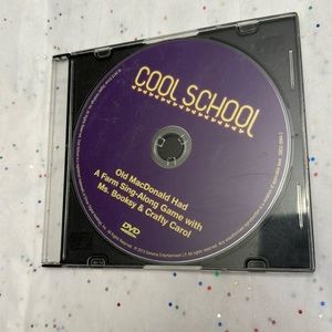 ⭐️10/10.00⭐️ Cool School DVD sing a long & Ms. Booksy & Craft Carol